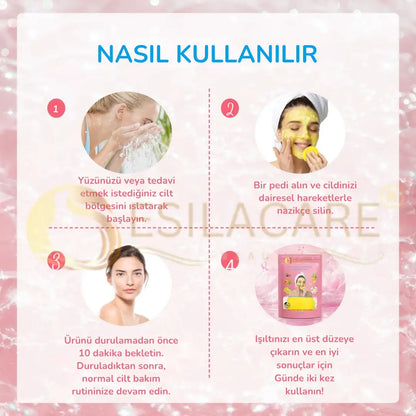 EsilaCare™ Kojik Asit & Zerdeçal Temizleme Pedleri